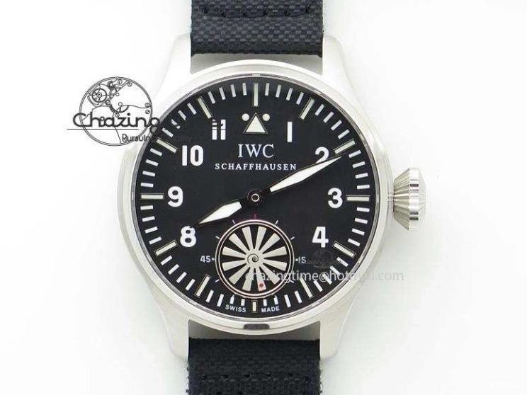 MIROTIME 0724 Mark XVIII IW327010 SS M+F 1:1 Best Edition Blue Dial on Brown Leather Strap A Resilient 7051
